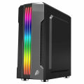 Core i7 Gaming and Professional PC - Core i7 Processor, 16GB RAM, 128GB NVMe M.2, 500GB HDD, 8GB RX 580 Graphics Card, Dual Band Wifi and Bluetooth, AA Tiger Side Glass Case with 3x RGB Fans. 