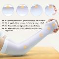 Ice Fabric Arm Sleeves Sun Protection Arm Cooling Sleeve Cuffs UV Protection Breathable Quick Dry Running Arm Sleeves For outdoor sports. 