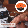 60ml-220ml Refillable Coffee Capsules For Tassimo Machine Reusable Coffee Pod Crema Maker Eco-Friendly Cafe Kitchen Gadget. 