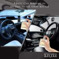 AREON Car Luxury Perfume 1.7 Fl Oz. (50ml) Glass Bottle Air Freshener, Platinum, Silver, Black. 