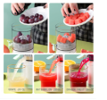 Pack Of 2 Electric Citrus Juicer, USB Rechargeable, Hands-Free Orange Lemon Squeezer, Easy Press, Easy to Clean Citrus fruit juicer- CITRUS JUICER TRAVEL. 