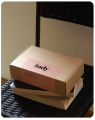 Ecommerce Box Size 9 * 6 * 2.5 Inch - Hard 3 Ply Rigid Box - Bundle of 50 Boxes - Corrugated Packing Boxes. 