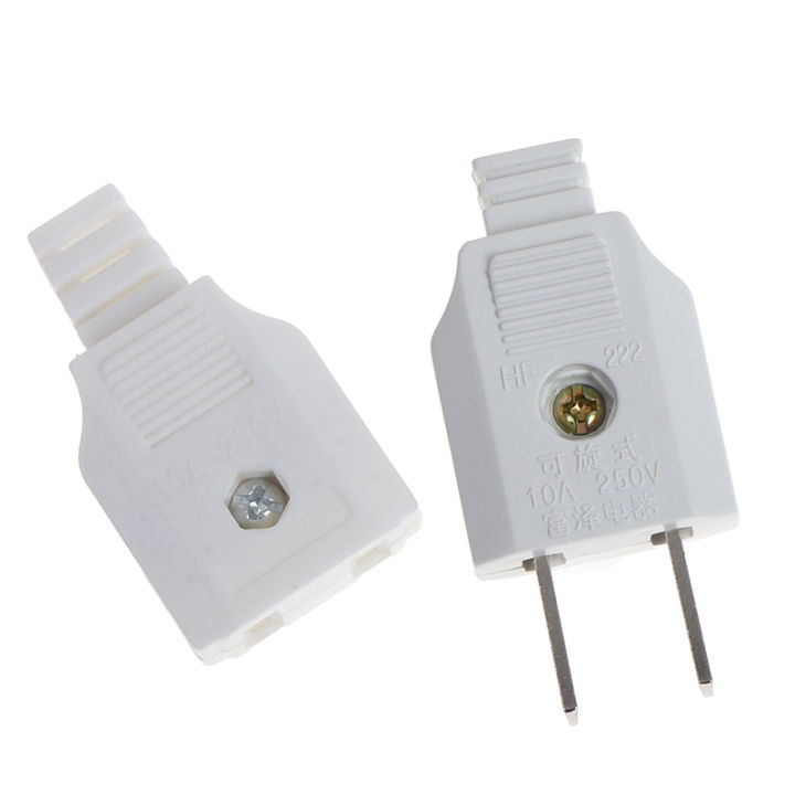 US%202%20Flat%20Pin%20AC%20Electric%20Power%20Male%20Plug%20Female%20Socket%20Outlet%20Adapter%20Wire%20-%20Image%204