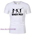 Shot put printed crew neck T-shirts men summer new fashion casual short sleeve cotton t shirt hip hop male sporting tops tees. 