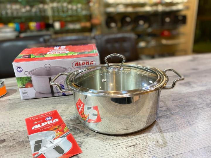 Alpha%202-Piece%20Set%20of%20Stainless%20Steel%20Double%20Bottom%20Cooking%20Pots%20(30%20cm%20&%2032%20cm)%20-%20Image%202