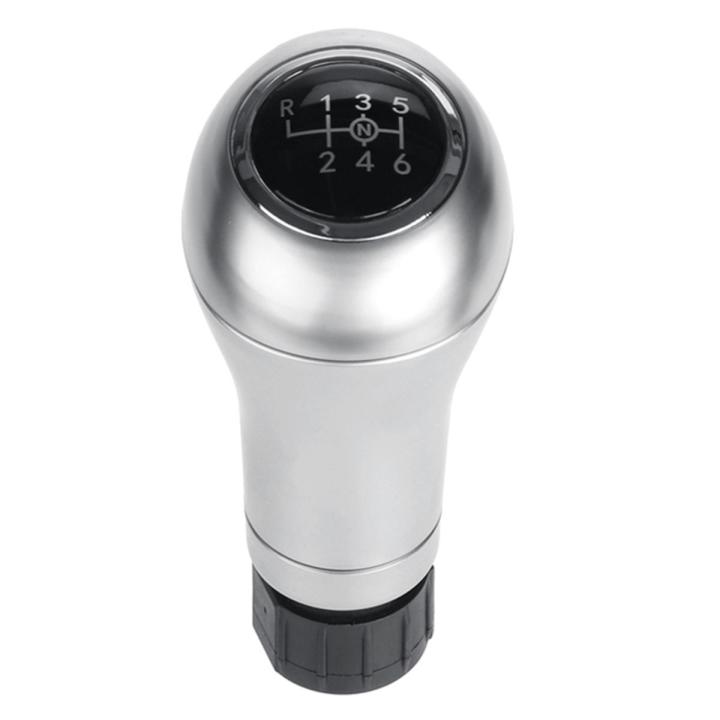For Mercedes Benz W203 S203 CL203 W209 W204 C300 C250 W207 A207 6 Speed Manual 14.5mm Car Gear Shift Knob Shifter Lever