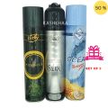 Air Freshener Poisonous| Silva |Ocean Breeze| Arabic Pack of 3 300ml Big Bottle House Care Room Spray Imported High Quality Value Budget Pack Deal Offer Fresh Scent Fragrance | Wash Room Bath Room Easy to use | Office Room | Car Air Freshener | Hotel Room. 