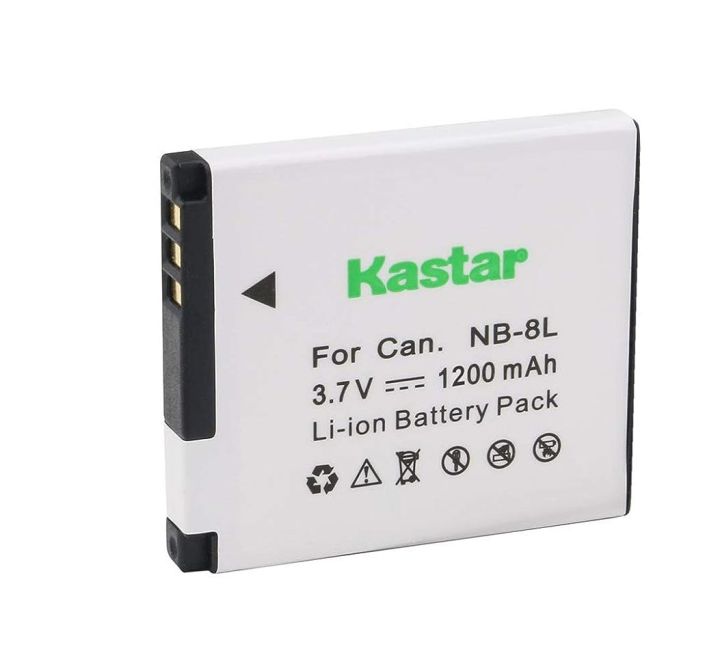 Kastar Replacement Battery for Canon NB-8L  PowerShot A2200, A3000 is, A3100 is, A3200 is, A3300 is Cameras