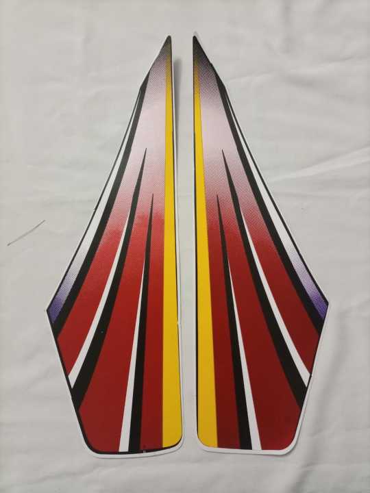 Tapa Sticker 2010, 2011, 2012 Model, Honda 125 (SIDE COVER STICKER)