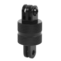 2X 360 Degree Rotating Swivel Pivot Arm Mount Adapter for Hero 3 3+ 4 Camera Black. 
