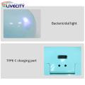 Portable Disinfection Box Portable Uv Sterilization Box Usb Rechargeable Mini Sanitizer for Pacifiers Watches Keys Contact Lens Multi-angle Uv Lamp Beads Sanitizing Box Sterilization Box for Pacifiers. 
