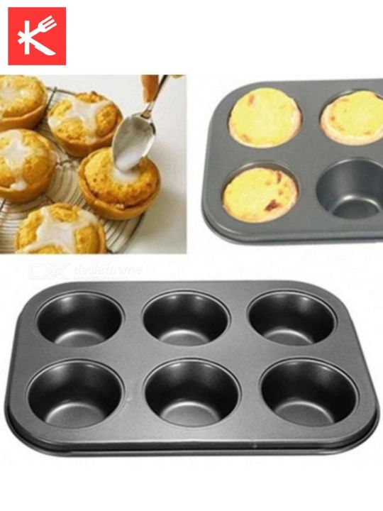 Carbon%20Steel%206%20Cupcake%20Baking%20Tray%20Cupcake%20Pans%20Nonstick%20Baking%20Pan%20Muffin%20for%20Oven%20Toaster%20and%20Home%20Kitchen%20Bakeware%20Tools%20-%20Image%204