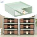 Desk Organizer Drawer, Stackable Storage Drawer ,Jewelry Case Portable Dustproof Desktop Stationery Organizer Cosmetics Storage Box for Office. 