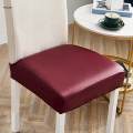 Dining Room Chair Seat Covers Stretchable Washable Chair Seat Cover for Banquet Wedding. 