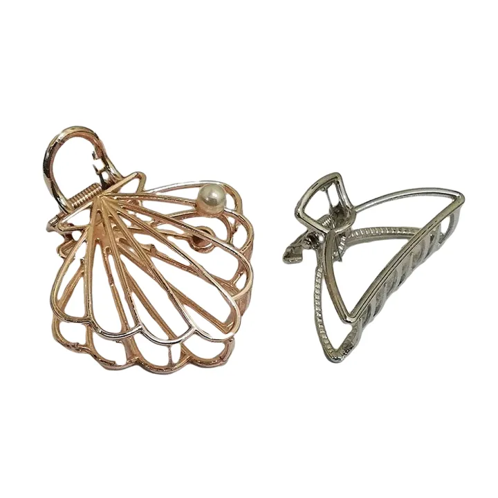 Claw%20Flower%20Clip%20Metal%20Hair%20Clip%20Catcher%20in%202%20inches%20Width%20aprox%202Pcs%20by%207elevenLahore%20-%20Image%202