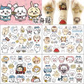 Cute Chiikawa Tattoo Stickers Temporary Tattoos For Kids Birthday Party Supplies Favors Cute Tattoos Stickers Decoration. 