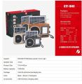 KTF-1646 Solar AM/FM, 8-Band Radio / Bluetooth, USB/TF Slot/LED Flashlight. 