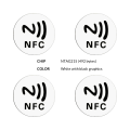 Programmable NFC Stickers for Information Sharing & Task Automation - Compatible with NFC-Enabled Devices. 