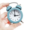 Mini Quartz Table Clock Alarm Clock Home Decoration Digital Clock Twin Bell Loud. 