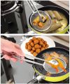 Multi-functional Filter Spoon With Clip Food Kitchen Oil-Frying Salad BBQ Filter Kitchen Gadgets Accessories Colanders. 