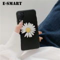 Phone Case Samsung Galaxy M42 Soft Back Cover +Daisy Flowers Folding Samsung M42 case. 