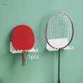 Wall Mounted Racket Rack Tennis Racket Holder for Room Dorm. 