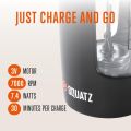 USB-Rechargeable Electric Shaker Bottle for Gym Shakes and More - Black Edition" UK IMPORT. 