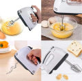 PAK MART EXPRESS |Electric Hand Mixer Machine - 5-Speed 180W Egg Beater & Cream Blender for Baking - Handheld Kitchen Whisk for Cakes, Dough, and More - High-Quality Food Mixer, Ideal for Home Baking and Cooking Needs. 