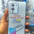 Infinix Note 12 G96  soft shock proof jelly back cover transparent. 