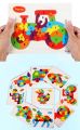 Wooden ABC Alphabet Educational Learning Children Puzzle Games Jigsaw Kids Toy Animal Shaped Learning Toys Puzzle Game. 