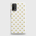 Xiaomi Redmi 9T Cover - SkinLee HQ Hard Case - Tiny Golden Stars - SKINLEE-476-1-1022-730. 