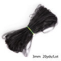 Belt 3mm 20yards Silk Satin Organza Polyester Ribbon For Sewing Wedding Party Decoration Webbing Crafts Gift Packing Ribbons. 