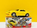Transformer Car Robot - yellow. 