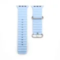 Silicone Ocean Band Strap for Smart Watch Ultra 8 7 6 5 4 SE 45mm 49mm 44mm 42mm. 