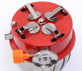 Portable Stove With windshield, noor ara, butan.e cylinder compatible, camper gas. 
