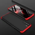 OPPO F15 GKK 360 Full Body Protection Case Cover, Red and Black, Durable, Skidproof. 