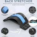 Back Stretcher, Lumbar Back Pain Relief Device, Spine Board, Back Cracker, Multi-Level Back Massager Lumbar, Pain Relief for Herniated Disc, Sciatica, Scoliosis, Lower and Upper Back Stretcher Support. 