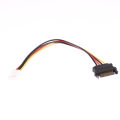 PC Computer Molex IDE 4 Pin Male to SATA Male Adapter Power Cable Cord 20CM WEIRUI. 