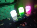 3 LED Zero bulb,Night Lights alternative to Zero watt bulb multicolor flower shape and two pin plug bulb, Night Bulb - Decor Lighting Light Bulbs (Random Colors). 