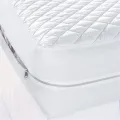 100GSM Polyester Quilted Waterproof Mattress Zipper Cover - Premium Quality | Choose Size From Options. 