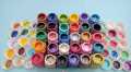 Pack Of 30 Metallic Acrylic Paint - Calligraphy - Fabric Paint - Glass Paint - Wood Paint - Canvas Paint - Metal Paint - 35ml Each. 