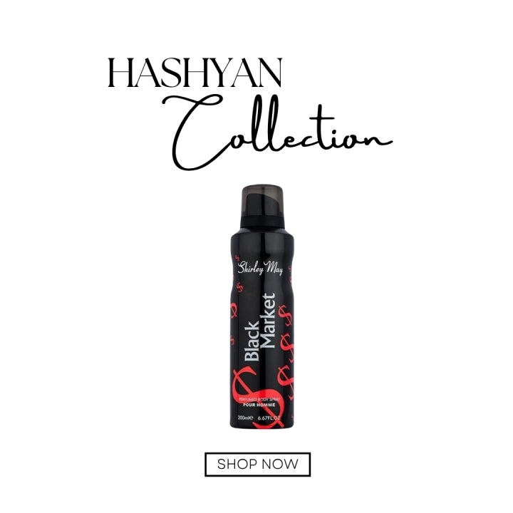 SHIRLEY MAY BLACK MARKS DEODORANT BOY SPRAY FOR MEN 100ML