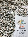 Lawn 2 piece dress , digital print 2 piece , unstitch , ladies suit , all over design with same trouser best quality dress. 