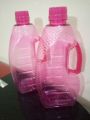 Water Bottles Pack of 2 ,Water Bottle For Fridge ,Daily Used Transparent Fridge Water Bottles in Blue Color - Smart Water Bottle BPA Free Plastic  for School College University Office Sports-Gym-Travel ,Water Bottle1 Liter,. 