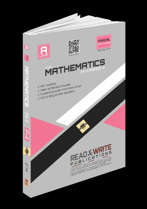 Mathematics A Level P4 (M1) Topical Past Papers Art #274