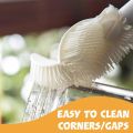 Long Handle Cup Brush, Silicone Bottle Brush, Silicone Bottle Cleaning Brush with Long Handle, Water Bottle Cleaner Brush for Cleaning Baby Bottles, Cups, Thermoses and Drink Bottles.. 