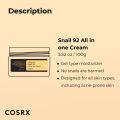 COSRX Korean Advanced Snail 96 Mucin Essence + Snail 92 All in One Cream pack of 2. 