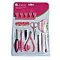 Manicure Pedicure Nail Care Grooming Kit Set Tools. 