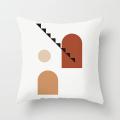 Brand New Nordic Simple Abstract Line Drawings Cushion Cases Morandi Decorative Pillows Case Modern Livingroom Sofa Throw Pillow. 
