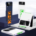 Luxury Case For Samsung Z Flip 4 Flip3 5G 2022 Case With Wrist Strap Finger Ring Holder Band Len Camera Full Protect Cover. 